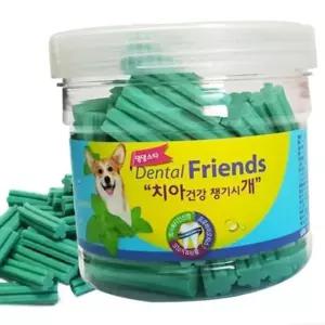 개껌 강아지 제거 소프트 덴탈껌 민트 300g 애견간식