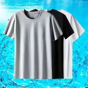 남성 반팔티 쿨 메쉬 반팔 티셔츠 여름 스포츠 골프 (WFJ68FT)