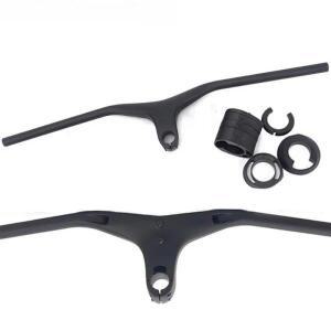 신형 풀 이너 케이블 카본 800mm MTB 일체형 핸들바 -10도 레이싱 바이크 28.6MM 제비테일형