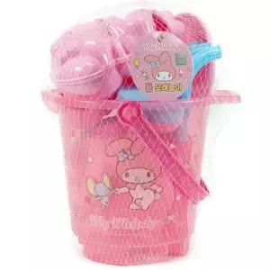 여아 마이멜로디 모래놀이 찍기틀 통세트 간편보관 바케스