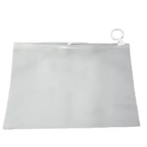 10장 30x20cm 원형고리지퍼팩 정리필수품 수납지퍼백 속옷정리 마스크포장 판촉물 기념품