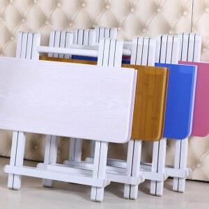 가정용 카페 원목 접이식 자취방 테이블 책상 세트 원탁 입식테이블 의자