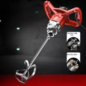 시멘트 몰탈 믹서기 통돌이 콘크리트 믹서 교반기 믹서드릴