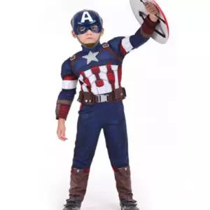 유리상 어벤져스코스튬 캡틴아메리카 아동 캐릭터옷 남아캐릭터옷