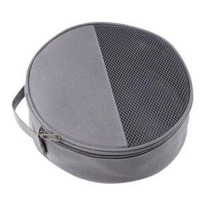 메쉬 칸막이 지퍼 장치와 접시 및 식기 정리용 휴대용 손잡이가 있는 WOONKEY 캠핑 가방 야외 용기