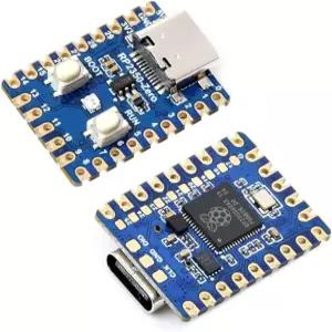 RP2350 MCU 보드 제로 피코 2 미니 개발 라즈베리 파이 RP2350A 마이크로컨트롤러 칩 듀얼 코어 및