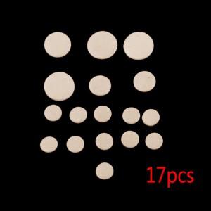 가죽 클라리넷 교체 패드 전문 음악 장치 가제트 용품  전통 악기