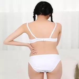 [하프클럽/]주니어 메쉬 브라 팬티 3단계 B컵 청소년용 속옷