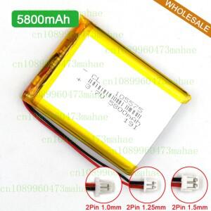 3.7V 5800mAh 충전식 리폴리머 배터리 105575 Bluetooth MP4용 리튬 이온 셀