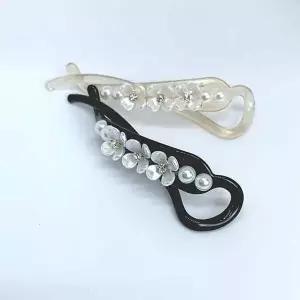 펄 체리 블라썸 집게핀