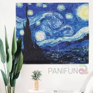 별이빛나는밤 포스터 M 부엌인테리어 명작그림 거실 유화 명화 아트 유가 미술작품 홈소품 엔틱 원룸꾸미기