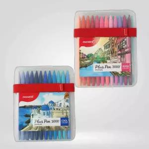 모나미 프러스펜 3000 48색 플러스 세트 컬러 수성