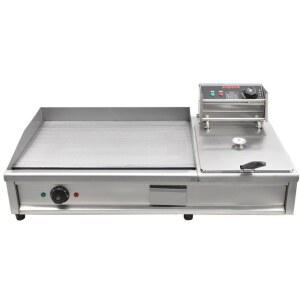 전기 바베큐 후라이팬 일체형 철판구이 캠핑 업소용