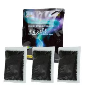 감성캠핑 오로라 불멍 가루 100g 참나무 펠릿 불멍 캠핑 캠핑용 모닥불 불꽃