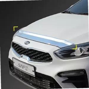 올뉴 K3 본넷가드 버그가드 크롬 후드가드 튜닝 몰딩