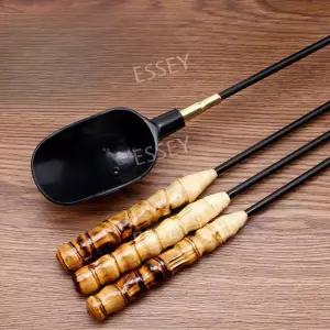 대나무 수조 손잡이 먹이 양식장 바다 낚시 장거리 비터 미끼 막대 저수지