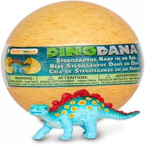 사파리 주식회사. 디노 다나 베이비 스테고사우루스의 피규어 - 4.5인치 공룡 3세 소년 소녀 및 를 위한