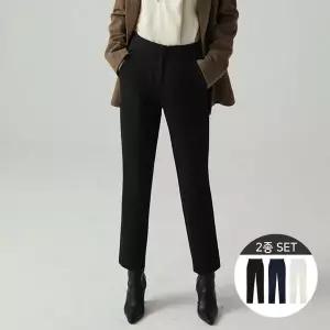 [NS홈쇼핑][엘루아] 컴포트텐션 웜기모 폰테팬츠 2종세트[35675849]