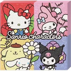 프리티블룸 보석십자수 산리오캐릭터즈 25X25