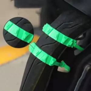 오토바이 눈길 슬립 방지 플라스틱 체인 스트랩 10P 슬립방지 플라스틱체인