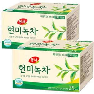 동서 현미녹차 25+25T