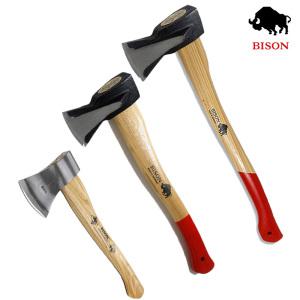 바이슨 독일 도끼 나무 쪼기개 장작 손도끼 캠핑 싱글웨지 벌목 목공 가치치기