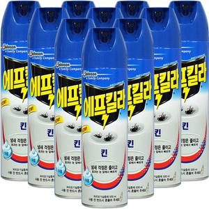 에프킬라 킨 500ml x 10개 모기약 살충제 킬라 모기 파리 벌레 약 퇴치 기피