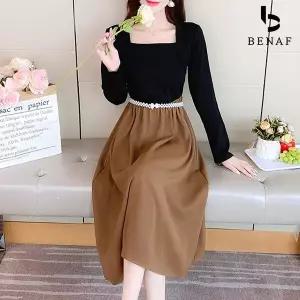 [베나프]바비 배색 원피스_BG4OP006