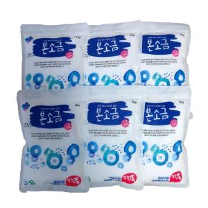 엘지 LG 식기세척기 세제 한주본소금1kg x 6개