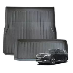 바이오 카매트 기아 4세대 카니발 KA4 페리 하이브리드 가능 (20년8월 ~) 카본 3D 트렁크 매트