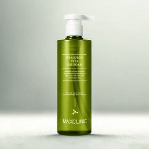 맥스클리닉 비타 오일투폼 히알루론산 클렌징오일 저자극 대용량 클렌징폼 310g 1개