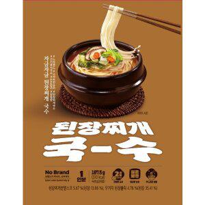 노브랜드 된장찌개국수 167.5g