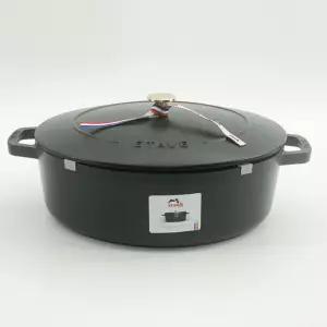스타우브 B품 타원형 아시아볼 블랙 31cm 인덕션 무쇠 주물냄비