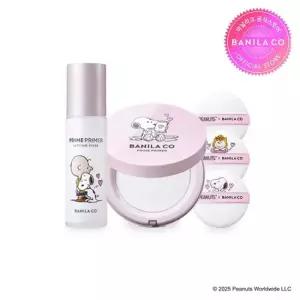 [스누피에디션] 프라임 프라이머 피니쉬 팩트 기획세트+픽서 100ml