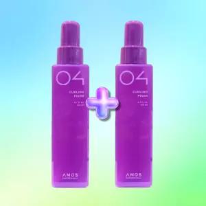 아모스 컬링 픽서 듀오세트 280ml(140ml x 2) 볼륨과 고정을 한번에 하루종일 지속