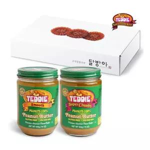 테디 땅콩버터 땅콩잼 454g + 호박찹쌀약과 20개입 403088
