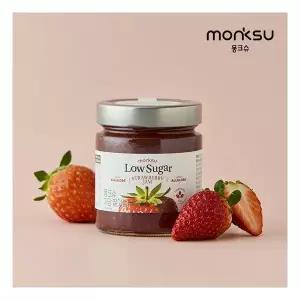 [몽크슈] 저당 저칼로리 알룰로스 딸기잼 260g 403056