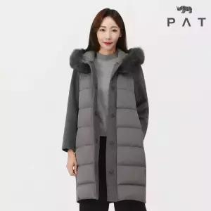 [PAT 여성] 폭스퍼 핸드메이드 믹스 구스 다운 점퍼_1I81904