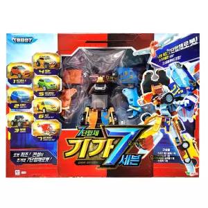 또봇 7단합체 기가세븐 캐릭더 자동차 합체 로봇 기가7