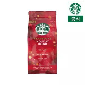 [무배+5만원 랜덤굿즈] 스타벅스 분쇄원두 홀리데이 190g