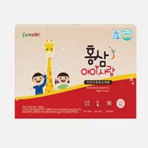 [고철남] 프리미엄 어린이 전체식 홍삼 홍삼아이사랑 (25ml 30포)