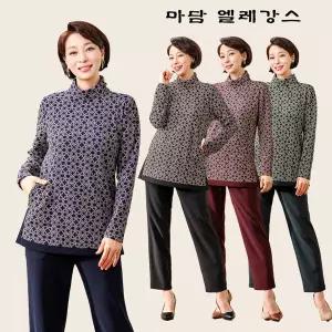 [마담엘레강스] 아리아나 기모 상하세트 (2종)