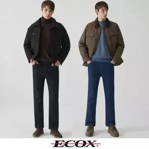 에콕스 25FW 남성 보아퍼 데님 팬츠 2종