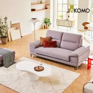 [자코모] 패시브 3인 데이위브 패브릭 소파+스툴