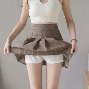 스커트 치마 SK 테니스치마 플리츠 미니 주름 체크