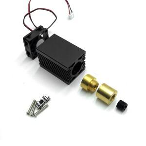 TO5-9mm LD 레이저 다이오드 모듈 하우징 케이스 방열판 세트  포징 렌즈 포함