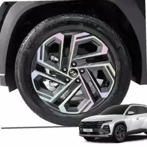 투싼 NX4 휠스티커 19인치 커버 데칼