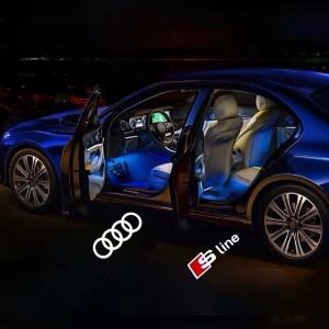 아우디 호환 A3 A4 B8 8P 8V A6 C7 A5 Q5 B7 B6 B9 SLINE 쿠프로 RS Q3 Q7 S3 S4 S5 S6 A8 용 자동차 도어