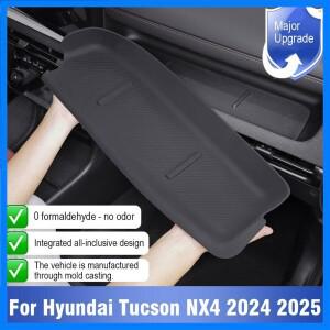 현대 투싼 NX4 2024 2025용 대시보드 실리콘 보호 패드 개조된 자동차 인테리어 장식 제품 안티 스크래치 S