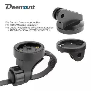 자전거 헤드라이트 홀더 속도계 컴퓨터 스탠드Gopro 인터페이스 포함 Garmin Blackbird RHL-1000에 적합